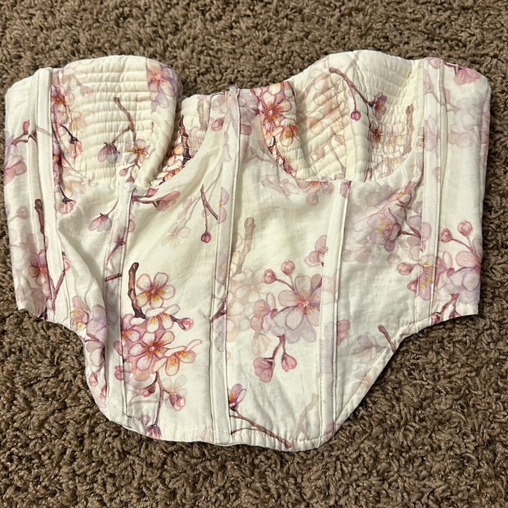 Bardot Corset Top